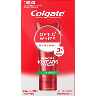 Colgate Optic White Renewal澳洲高露洁高端焕白牙膏3%过氧化氢