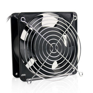 120mm 散热风扇轴流风机金属安全防护网罩铁丝网 配电柜焊机 12CM