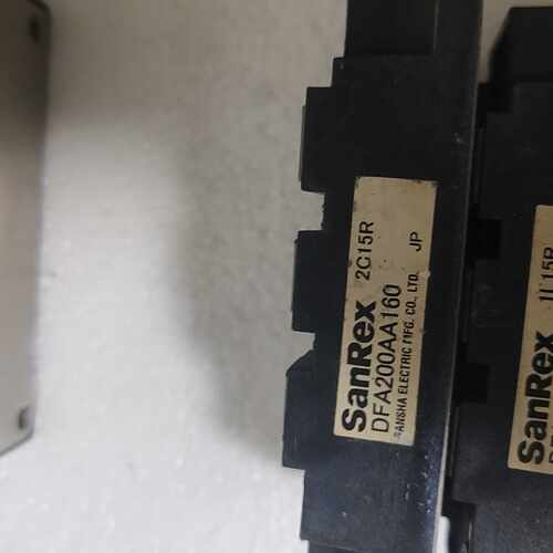 下单前咨询SanRex整流模块DFA200AA160，原装拆机，功能完