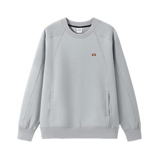 ellesse小贝壳官方秋冬圆领卫衣卫裤宽松保暖网球套装上衣长裤男