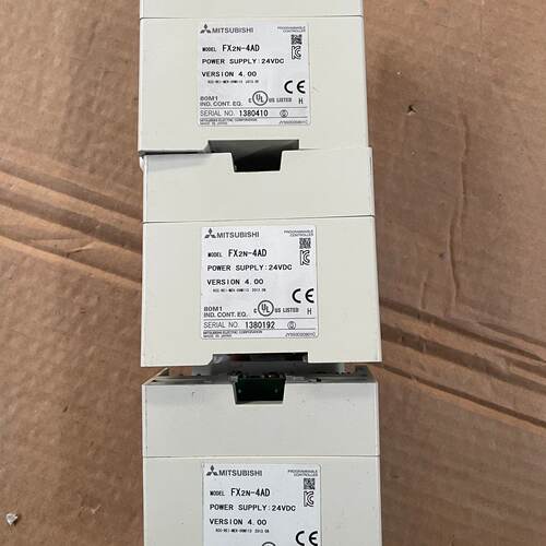 询价-PLC扩展模块 型号:FX2n-4AD。正常使用