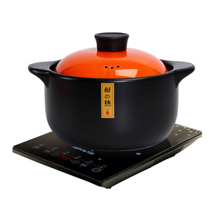 砂锅电磁炉专用耐高温石锅炖锅汤煲陶瓷熬粥煲汤锅燃气灶通用瓦煲