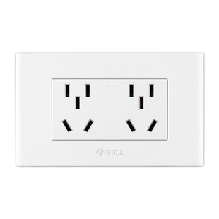 公牛118型开关插座面板家用多孔长方形墙壁6六9九十二孔一开五孔