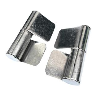 龙美牌201/304不锈钢带片门较旗形电焊合页脱卸铰链式可拆卸钢芯