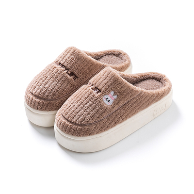 女士棉拖鞋秋冬季保暖室内防滑