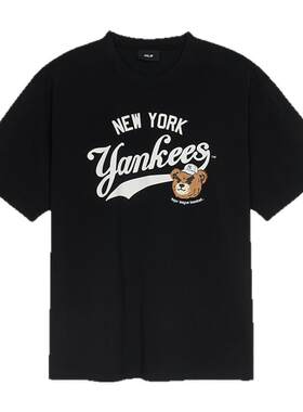 MLB情侣休闲宽松运动T恤