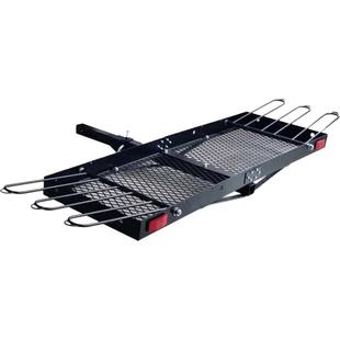 车尾折叠筐货篮方口行李框车载背货架后挂式行李架车载置物拖车筐