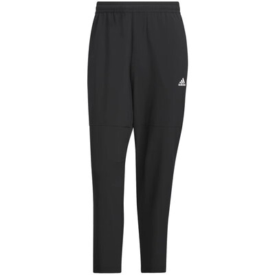 阿迪达斯男裤2024夏新款梭织速干宽松运动裤休闲直筒九分裤IT3981