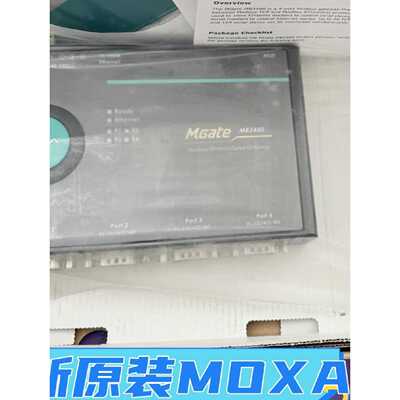 议价MOXA 摩莎MGate MB3480 4口标准 MODBUS网关