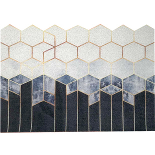 中式家用门口玄关入户门地垫可裁剪丝圈脚垫浴室门垫网红进门地毯