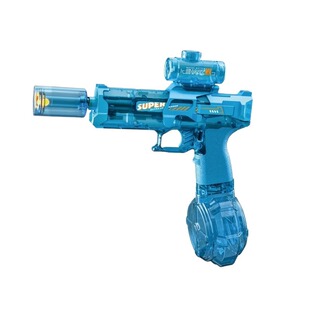 高速联动二代M416电动水枪户外儿童玩具水枪灯光联动六一玩具礼物