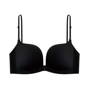 前扣无痕聚拢美背内衣女小胸显大交叉细肩带性感文胸2026新款爆款