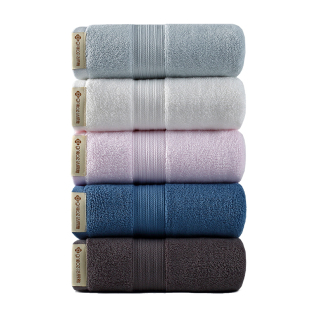 1条装】洁丽雅毛巾纯棉140g加厚洗脸家用成人柔软全棉吸水洁面巾