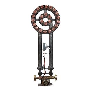 猛火灶商用摆摊煤气灶单灶铁板烧专用炉头燃气灶中高压液化气灶头