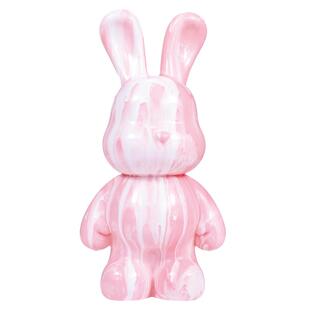 流体兔子DIY存钱罐流体暴力熊手工材料自制DIY毕业礼物生日送女孩