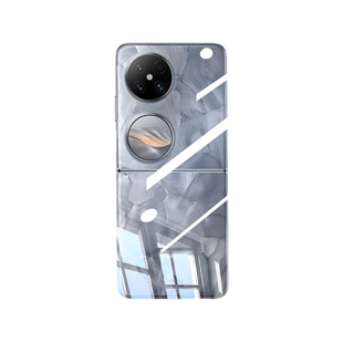 适用于华为pocket2手机壳新款PocKet2保护套折叠屏超薄透明镜头全包防摔pocket2奢华男士女翻盖永用不黄硬壳