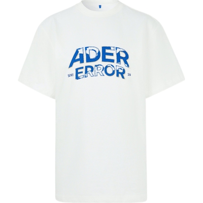 Ader Error 夏季女刺绣棉质混纺 打底衫T恤