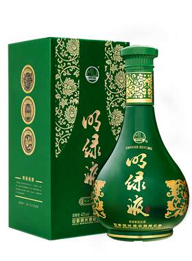 【酒厂直发】明绿液 42度450ml 明绿香型 官方直营 日常送礼白酒