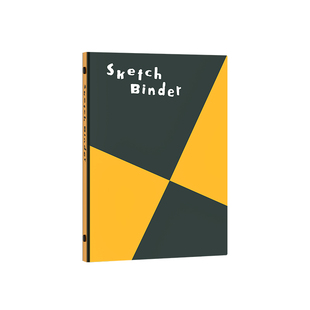 日本maruman满乐文绘图纸活页本画图纸活页替芯Sketch Binder绘画用纸画图纸可换内页可平摊A4/A5/B5/mini