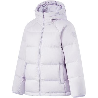 李宁女子连帽短羽绒服