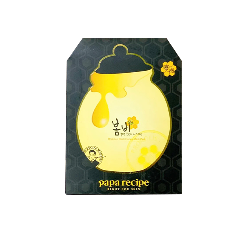 韩国春雨蜂蜜倍润黄竹炭面膜
