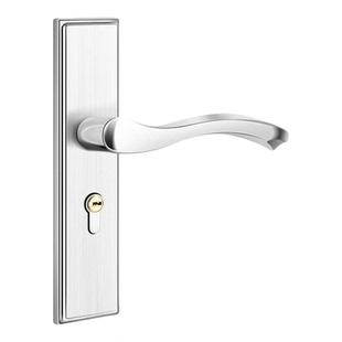 房间门锁全套家用通用型室内木门锁静音门把手免改孔老式卧室门锁