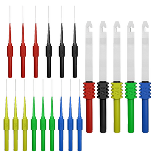 汽车维修测试后背针0.7MM极细带护套测试探针刺破线测试探针2品种