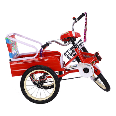 儿童充气轮胎小孩自行车