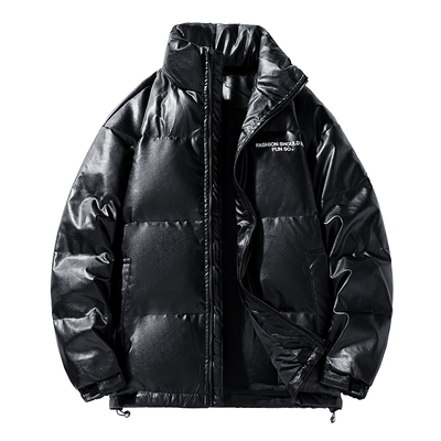 立领宽松羽绒服男士冬季新款