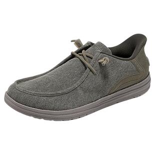 Skechers斯凯奇闪穿鞋男一脚蹬休闲板鞋2026春季新款帆布乐福鞋