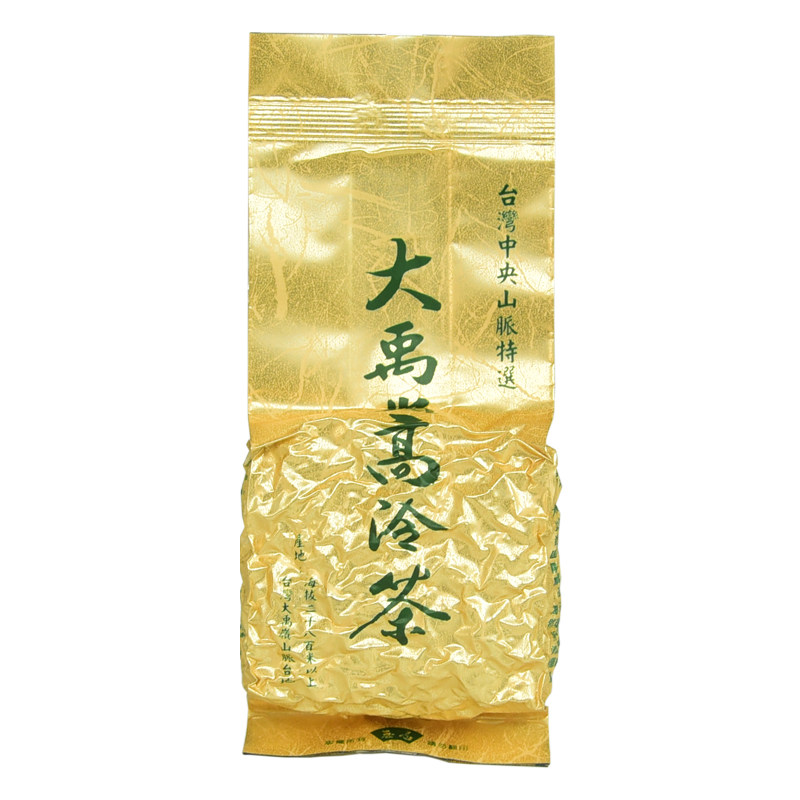 天乔经典台湾乌龙茶  大禹岭高冷茶 自饮推荐 简易四包共300克