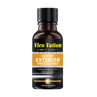 汽车塑料件划痕翻新还原镀晶剂保险杠内饰车外黑色发白老化修复