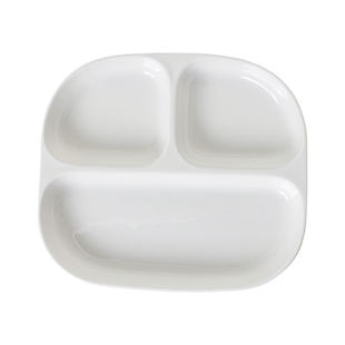 分隔格一人食减脂肥陶瓷餐盘家用高颜值211早餐盘子定量儿童餐具