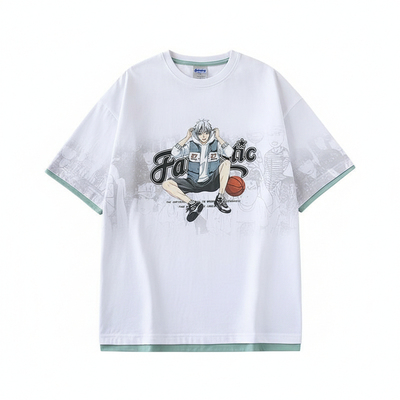 凉感透气纯棉短袖t恤潮流打底衫