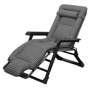 折叠躺椅午休办公室午睡床家用阳台休闲坐睡两用懒人靠背沙滩椅子