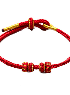 可可爱男女手编绳国风手绳手链