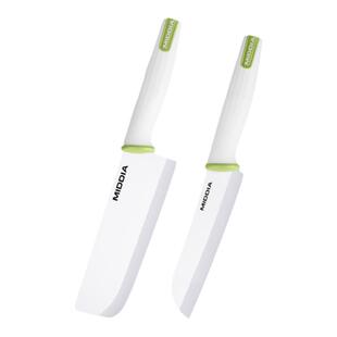 高档便携陶瓷刀菜刀家用锋利切肉高硬度小型三件套刀具套装辅食刀