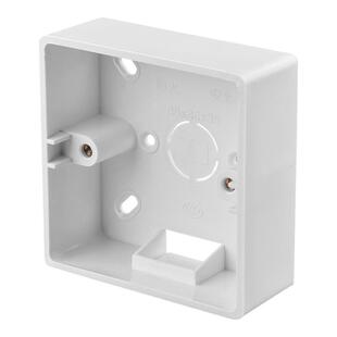 线盒 明装底盒86型明盒 明线盒接线盒开关盒 插座盒子家用PVC阻燃