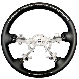 三菱帕杰罗V93 97方向盘桃木加工改装87包真皮厂家直销支持定制