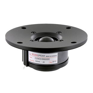 丹麦ScanSeapk绅士宝 D2905/990000 1寸高音喇叭发烧DIY家庭音响