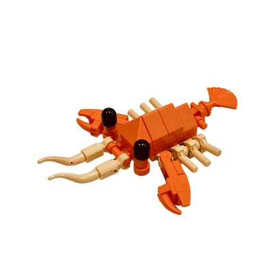 BrosBlock积木海洋动物拼装玩具