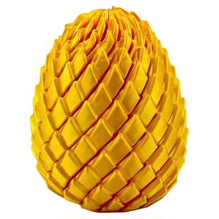 3D打印玩具解压龙蛋旋转变形球史莱姆球创意儿童成人手指解压神器