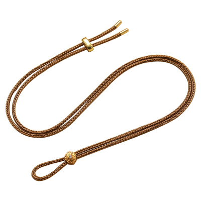 八宝罗盘项链绳编织绳黄金平安扣翡翠项链绳玉坠挂绳老铺同款绳子