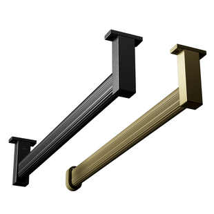 衣柜挂衣杆横杆衣橱里面的衣通杆大柜子内铝合金加厚挂杆固定配件