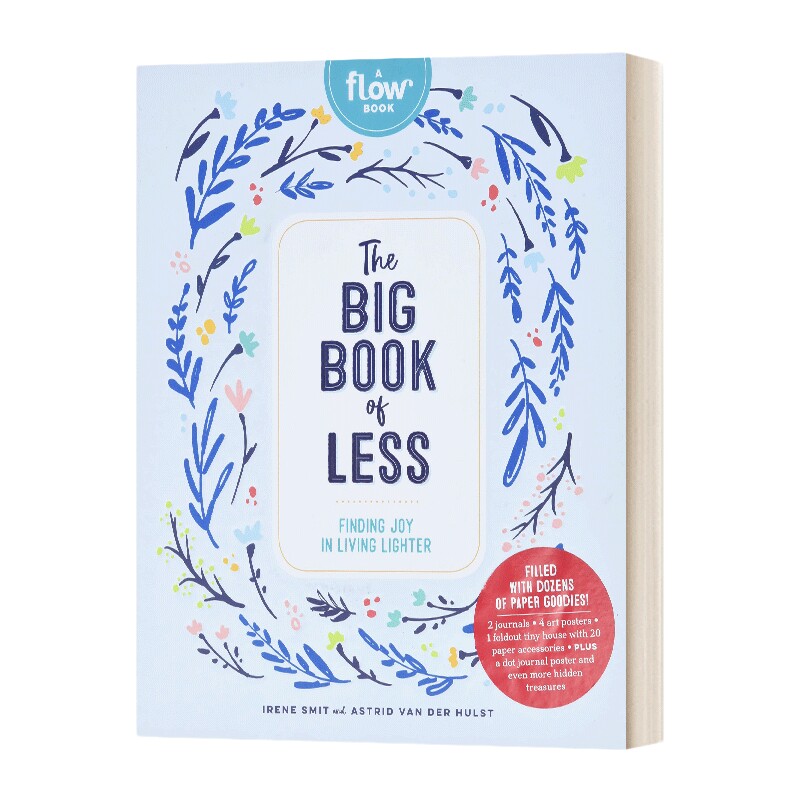英文原版 The Big Book of Less 简约 轻松生活的乐趣 Flow杂志 精装 英文版 进口英语原版书籍