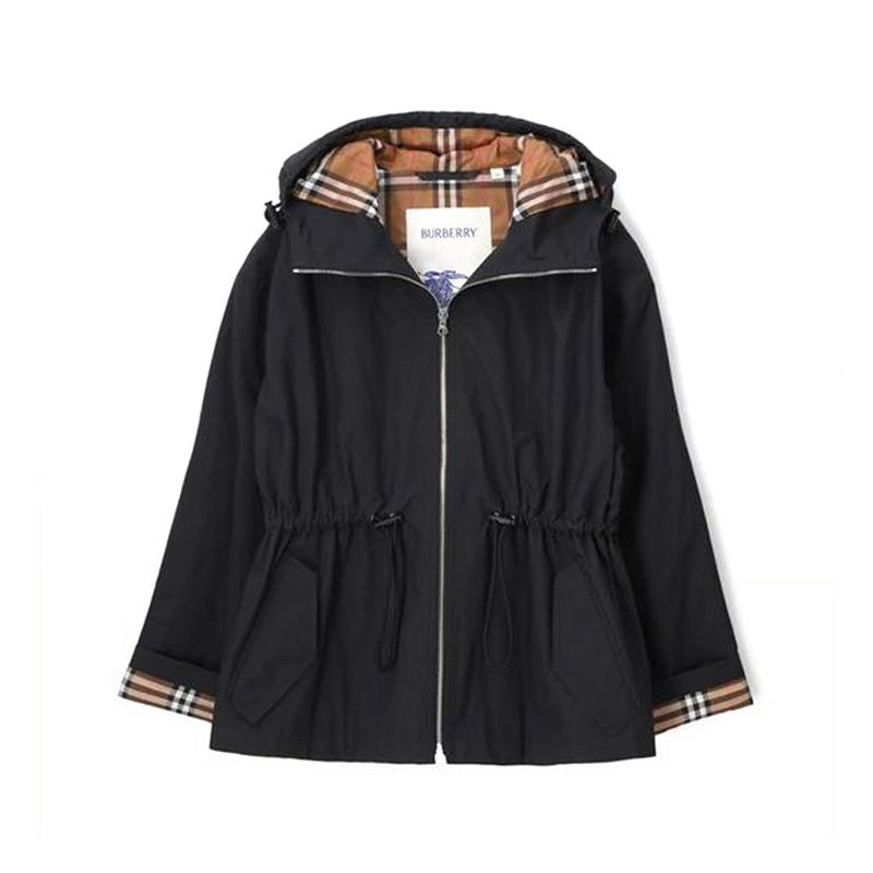 【自营】BURBERRY/博柏利春秋女士内里经典格纹时尚外衣81222481