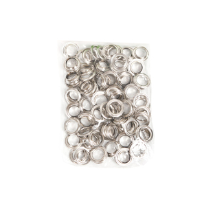 铜质气眼鸡眼扣高级防锈银白色鸡眼扣金属扣眼国标气眼鸡眼扣包邮