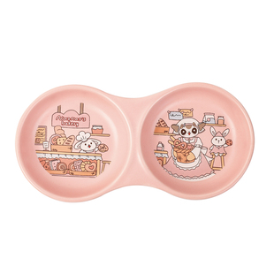 【糯糯陶瓷碟】蜜袋鼯食盆花枝鼠松鼠仓鼠喂食碗陶瓷碗防打翻食盆