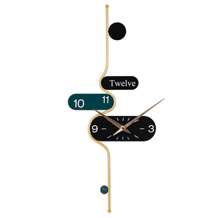 挂钟客厅轻奢现代简约家用高档时尚大气创意网红挂墙钟表2025新款