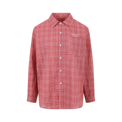 【Endweep官方店】红格子衬衫